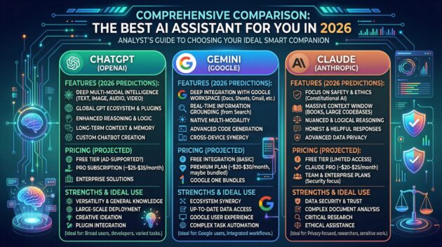 أفضل مساعد ذكاء اصطناعي في 2026